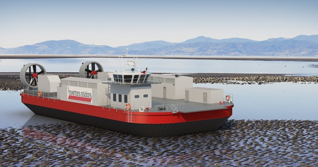 Hoverbarge Solutions Announces a 50 tonne Payload Hoverbarge